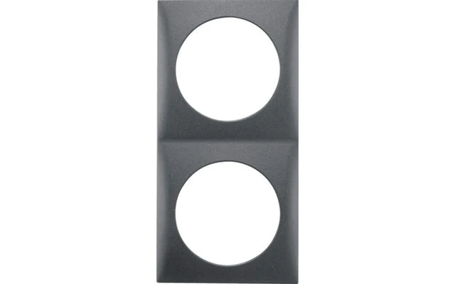 Berker Abdeckrahmen 2fach 4 Berker Abdeckrahmen 2fach – Bild 4