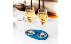 Silwy® Metall Nano Gel Platzset Leder-Look 20 Cm Schwarz -Outdoor Camping Verkäufe 435564 3104175