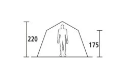 DWT Steilwandzelt Villa 6 13 DWT Steilwandzelt Villa 6 -Outdoor Camping Verkäufe 56252 114514