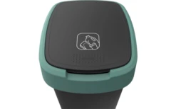 Rotho Twist Abfalleimer Mit Schwing- Und Klappdeckel 10 Liter Horizon Blau -Outdoor Camping Verkäufe 689040 4830122