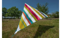 Bent Zip-Canvas Single Verbindbares Sonnensegel 250 X 250 X 250 Cm Türkis -Outdoor Camping Verkäufe 691805 4862594